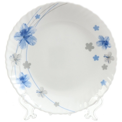 Тарелка десертная, стеклокерамика, 19 см, круглая, Вуаль, LHP75 (484525)