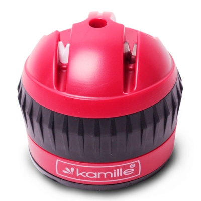 Точилка для ножей 6*6*6.5см с присоской ( с черной вставкой) (5702)