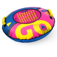 Тюбинг Игрушка с круговым дизайном Nika ТБ8К-85/PГ "графический розовый"