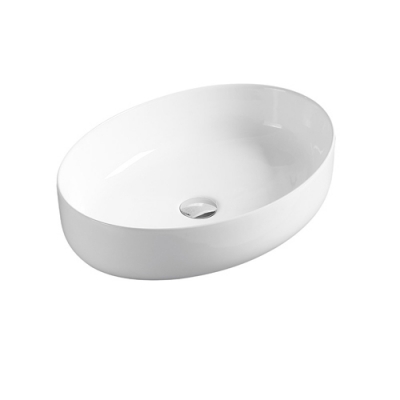 Умывальник накладной A606 овал без перелива (545*410*140 мм) (умывальник)