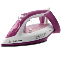 Утюг BRAYER 4006BR 2400Вт, 280мл, пар 140г/мин, керам.подошва, антикап, разбрызг, самоотчистка Утюг BRAYER 4006BR 2400Вт, 280мл, пар 140г/мин, керам.подошва, антикап, разбрызг, самоотчистка
