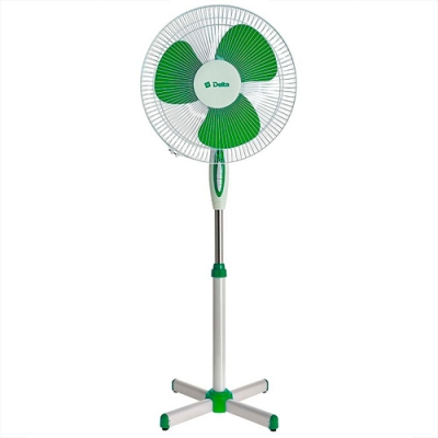 Вентилятор напольный Delta DL-005N белый с зеленым (4 шт.)
