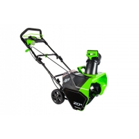 VT Снегоуборщик аккумуляторный Greenworks GD40STK5, 40V, 51 см, бесщеточный, с 1хАКБ 5 А.ч и ЗУ
