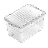 Ящик для хранения с крышкой универсальный Лайф Martika 279x188x154мм 5,6л С526