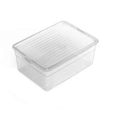 Ящик с крышкой универсальный 380x276x154мм "Лайф" 12л С527