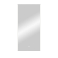 Зеркало Континент Modern Led 500х1000 с холодной подсветкой, с сенсором