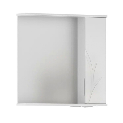 Зеркало-шкаф Adel 70 правый (белый) Зеркало-шкаф Adel 70 правый (белый)