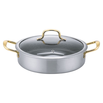 Жаровня с крышкой Z-90257 d26x7 см Allegro