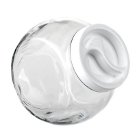 Банка БЕЛЛА 2140 мл с белой пласт.крышкой арт.43994SLB