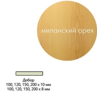 Добор ламинир. (мил.орех) 200х10х2070 мм Леском