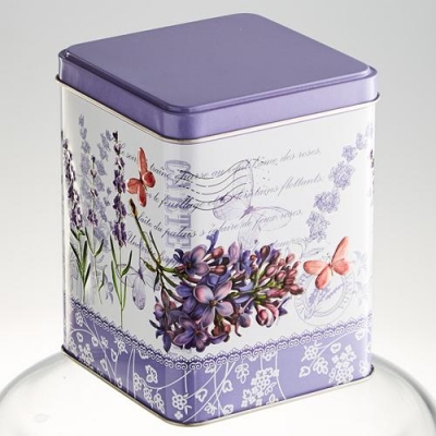 Жестяная банка "Лаванда" П87*87h114v086-01471 ( 12 )
