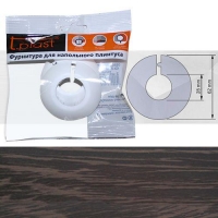 Обвод для труб 012 Дуб мореный 28мм