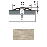 Профиль стыкоперекрывающий ламинированный ЛС 04-2.900.4025 Профиль стыкоперекрывающий ламинированный ЛС 04-2.900.4025