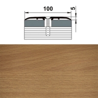 Профиль стыкоперекрывающий ПС 05.900.083 бук Профиль стыкоперекрывающий ПС 05.900.083 бук