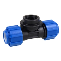 Тройник с внутр. резьбой 20 х 3/4 х 20 обж. ТПК-АКВА 52203420