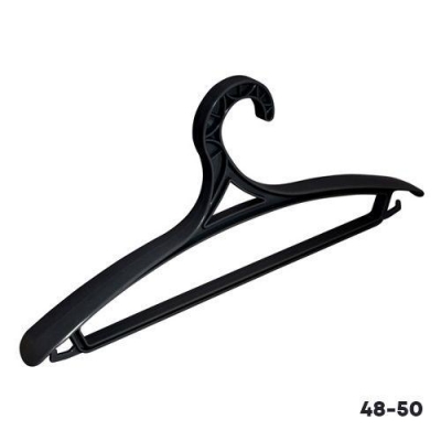 Вешалка (плечики) для верхней одежды размер 48-50 С519 (Черный)