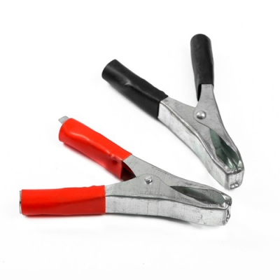 Зажимы-крокодилы для пусковых проводов, 50 А, 98 мм, набор 2 шт арт.3120404 г.Екатеринбург Зажимы-крокодилы для пусковых проводов, 50 А, 98 мм, набор 2 шт арт.3120404 г.Екатеринбург