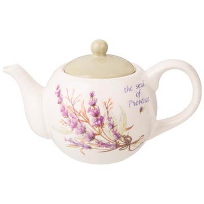 Чайник заварочный "Душа прованса" 22,5*13,5 см. высота=14,5 см. / 950 мл. 358-2044