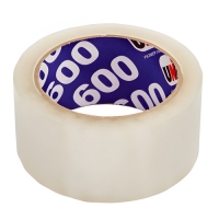 Клейкая лента упаковочная (прозрачная) 48мм х 66м UNIBOB 600 (36) арт.29341