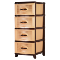 Комод 4-х секционный Бежевый