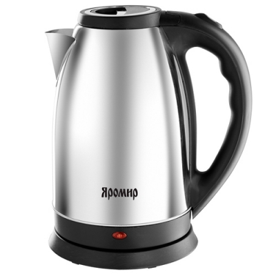 Чайник "ЯРОМИР" ЯР-1056 нерж., глянцевый: 2000Вт, 2,5л