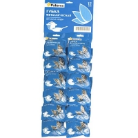 Губка металлическая PATERRA /12 /360 шт. (402-378) Губка металлическая PATERRA /12 /360 шт. (402-378)