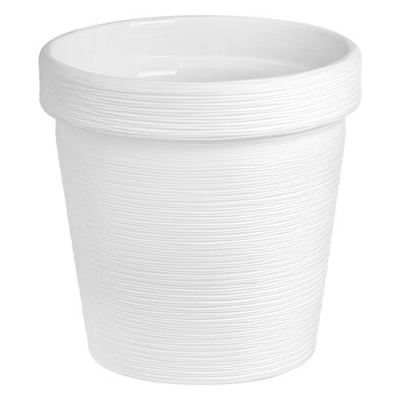 Кашпо "Терра" (3,57л.) Цв. Белый (Арт. КШ-9095)