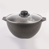 Казан для плова 6л АП Гранит black арт. 56802 Казан для плова 6л АП Гранит black арт. 56802