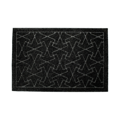 Коврик влаговпитывающий, 45*75 см. "Авангард" черный