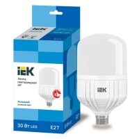 Лампа светодиодная HP 30Вт 230В 6500К E27 IEK арт.LLE-HP-30-230-65-E27 Лампа светодиодная HP 30Вт 230В 6500К E27 IEK арт.LLE-HP-30-230-65-E27