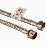 Подводка д/воды нерж. 1/2" г/ш 80 cм ТР-сантехника