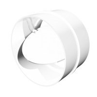 Соединитель с обратным клапаном пластик, D125 (12,5СКПО) ЭРА Соединитель с обратным клапаном пластик, D125 (12,5СКПО) ЭРА