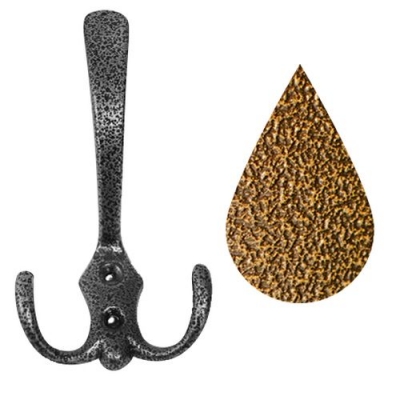 Крючок мебельный большой Бронзовый Металлик -С (КМ-1) (30шт)