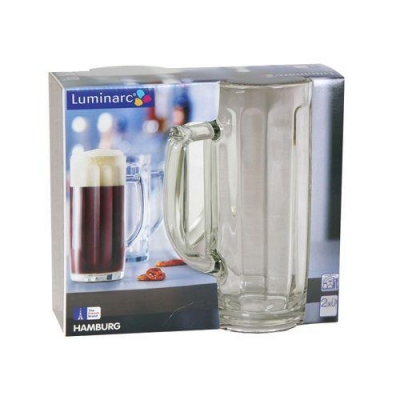 Набор кружек для пива ГАМБУРГ 2шт 500мл H5072