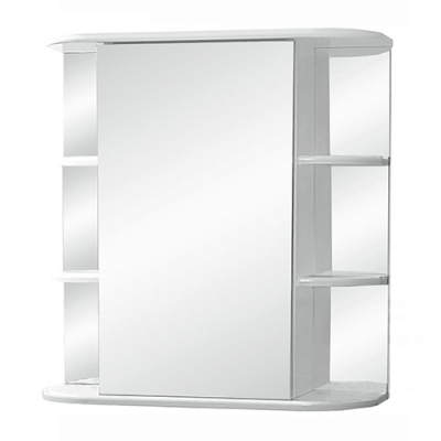 Шкаф зеркальный Герда -60 белый, левый. г. Пенза, арт 3607315