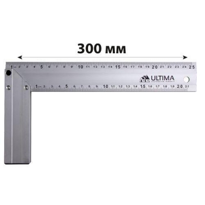 Угольник Ultima, 300 мм, цельнометаллический арт.132001