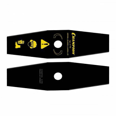 Нож для жесткой травы 3/230/25,4 (тип А) (125R,235R,FS55,80,85,100,120,FR85,350,450), CHAMPION, КИТА