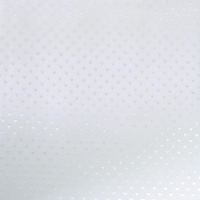 Штора однотонная - БЕЛАЯ, в ванную комнату - полиэстэр 180х180 03-03 САНАКС