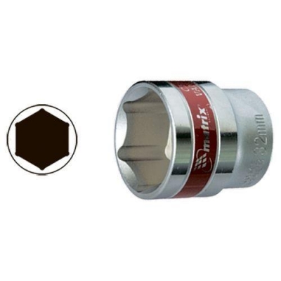 Головка торцевая, 13 мм, 6-гранная, CrV, под квадрат 1/2, хромированная// MATRIX MASTER арт.13113 Головка торцевая, 13 мм, 6-гранная, CrV, под квадрат 1/2, хромированная// MATRIX MASTER арт.13113