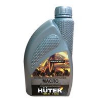 Масло моторное 10W-40 полусинтетическое для четырехтактных двигателей Huter,1л