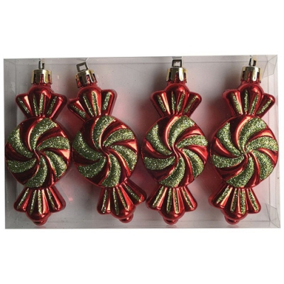 Набор елочных украшений Яркие конфетки арт.005644 Набор елочных украшений Яркие конфетки арт.005644