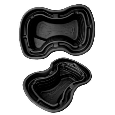 Пруд садовый Байкал 400 черный (р-р 1640*1180*430 мм)