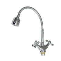 См-ль д/кухни с гибк.изливом крест мах. Ledeme L4319-3 См-ль д/кухни с гибк.изливом крест мах. Ledeme L4319-3