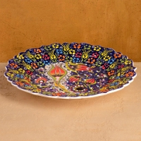 Тарелка плоская 30см Рельеф особый синяя арт.5204347 г.Екатеринбург Тарелка плоская 30см Рельеф особый синяя арт.5204347 г.Екатеринбург