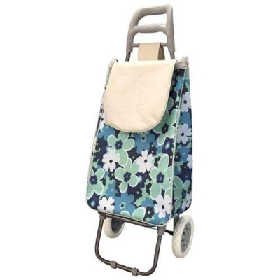 Тележка с сумкой A204 Незабудки, 25 кг арт.093579