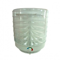 Электросушитель для овощей и фруктов ЭСОФ-2-0,6/220-02 "Ветерок-2" 6 под., прозр.гофр.+ поддон