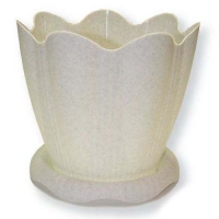 Горшок Эдельвейс 9.5л. д29см с поддоном С194 х