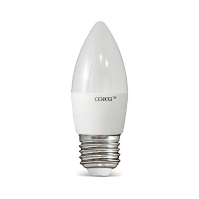 Лампа светодиодная IONICH декоративного освещения свеча ILED-SMD2835-C37-10Вт-900Лм-220В-40 (1552)