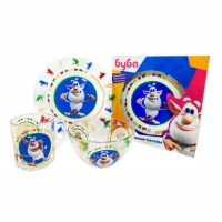 Набор "Буба" 3 пр.: кружка 250 мл, салатник 13 см, тарелка 19,5 см в под.уп. арт.ББН3-1