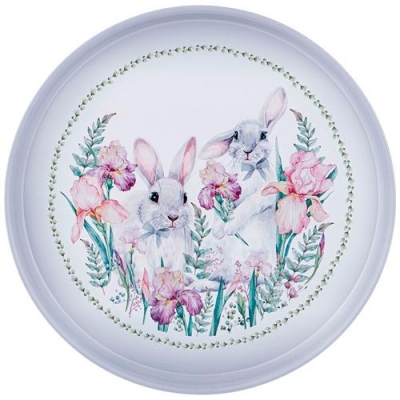Поднос сервировочный agness "Ирисы" 33*2,1 см 898-049 Поднос сервировочный agness "Ирисы" 33*2,1 см 898-049